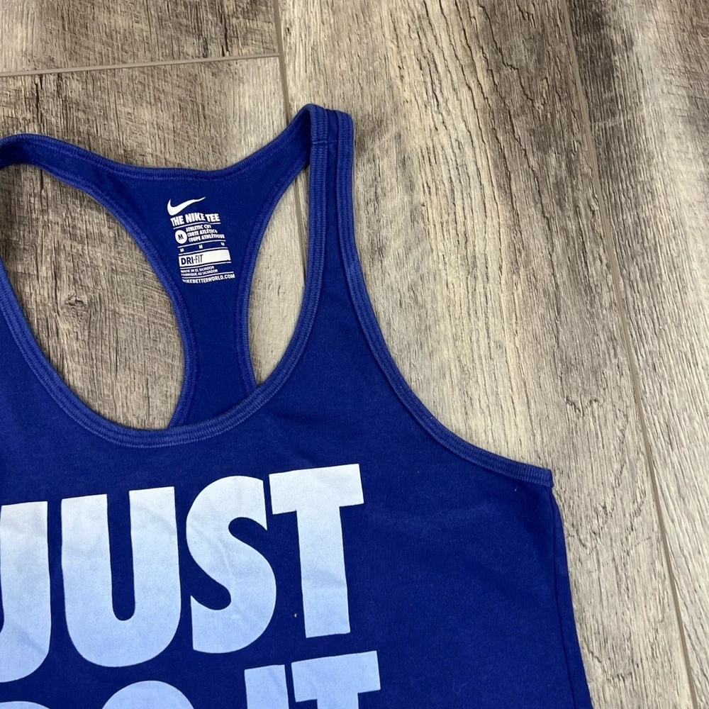 Nike‎ Blue Just Do It Tank